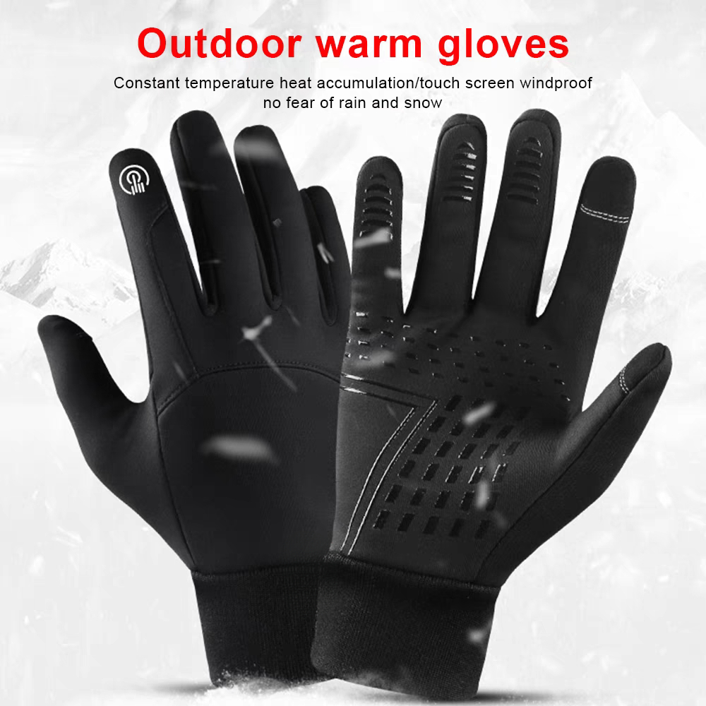 Waterproof Mitten Ski - 남녀공용 터치 스크린 방수 방풍 장갑,