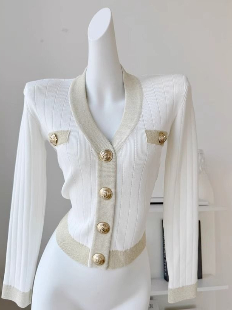 Winter Clothing Pictures - 가을 겨울 여성용 짧은 패션 가디건,