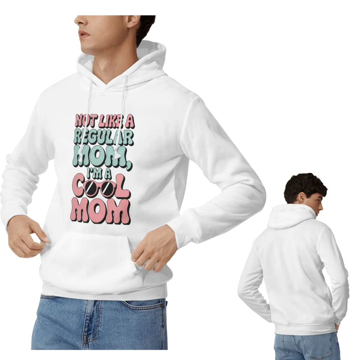 Winter Clothing Quotes - Cool Mom Retro Typography 재미있는 미적