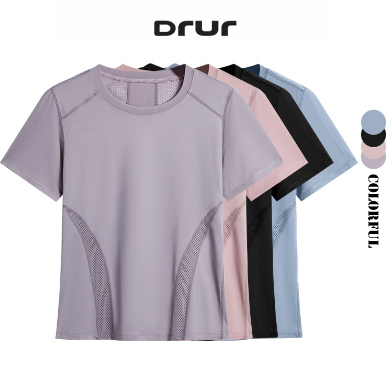 Winter Clothing Equipment - DRUR 여름 경량 러닝 티셔츠 여성용