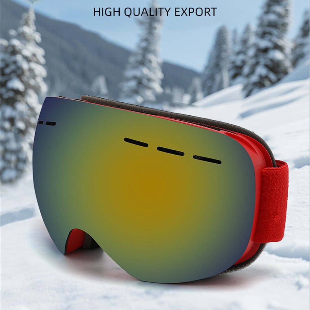 Snow Goggle Uv - 스키 고글 더블 레이어 프레임 UV400