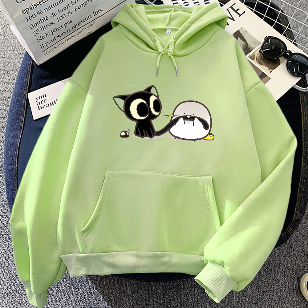 Winter Clothing Yellowknife - Luo Xiao Hei 고양이 애니메이션 인쇄