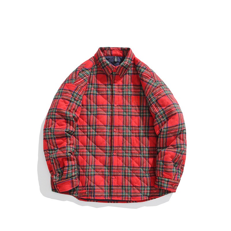 Winter Clothing Label - 남성용 미국 빈티지 코튼 패딩 자켓