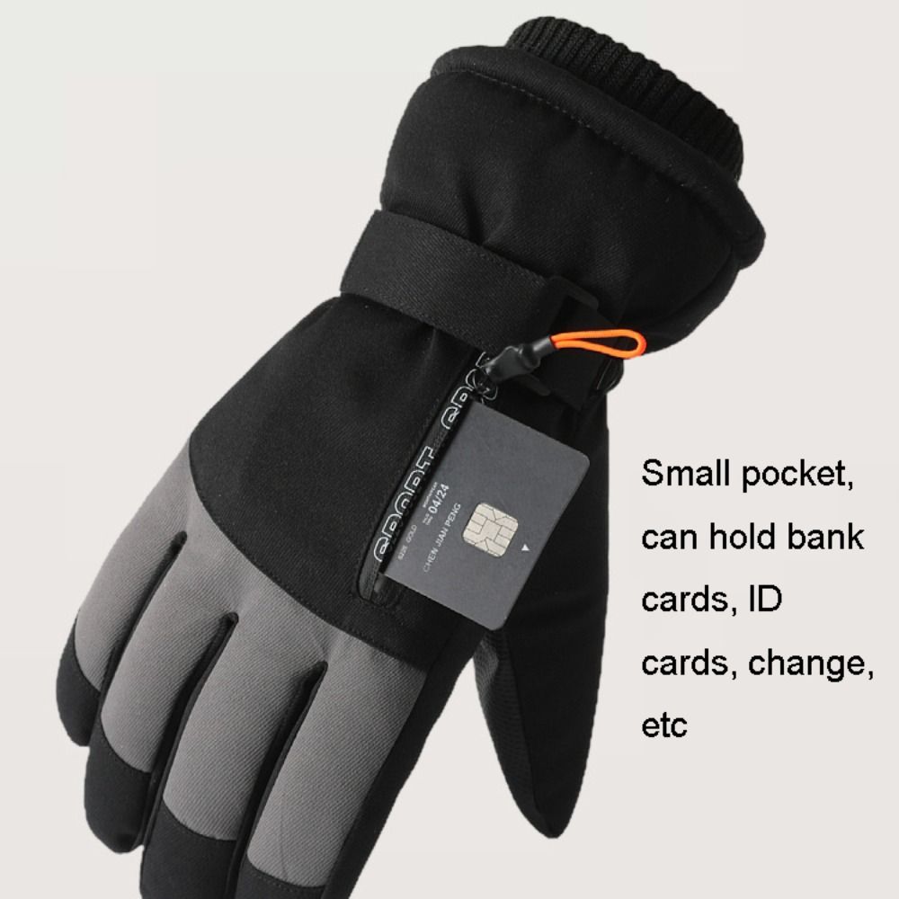 Waterproof Mitten Ski - 방풍 겨울 따뜻한 장갑 터치 스크린