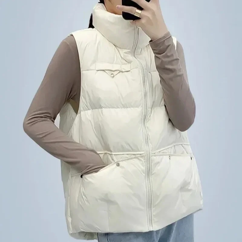 여성용 루즈 패딩 코튼 조끼, 따뜻하고 저렴한 젊음 코 - Winter Clothing On Sale 리뷰 및 가격