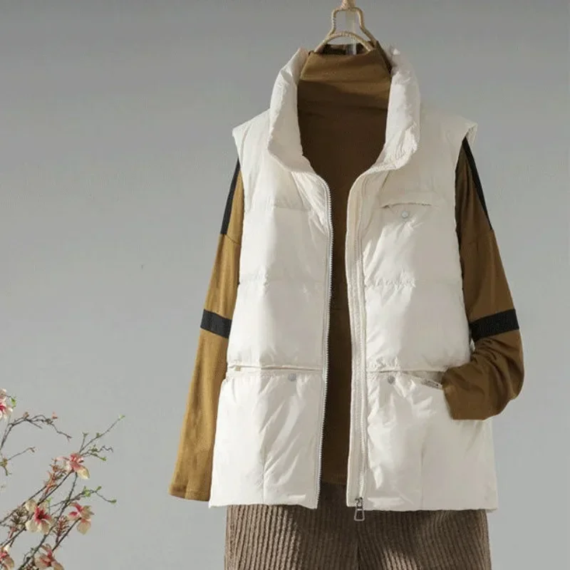 여성용 루즈 패딩 코튼 조끼, 따뜻하고 저렴한 젊음 코 - Winter Clothing On Sale 리뷰 및 가격