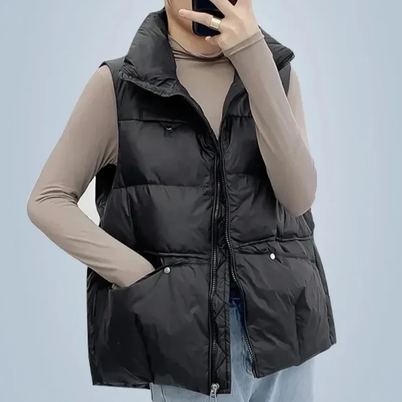 여성용 루즈 패딩 코튼 조끼, 따뜻하고 저렴한 젊음 코 - Winter Clothing On Sale 리뷰 및 가격
