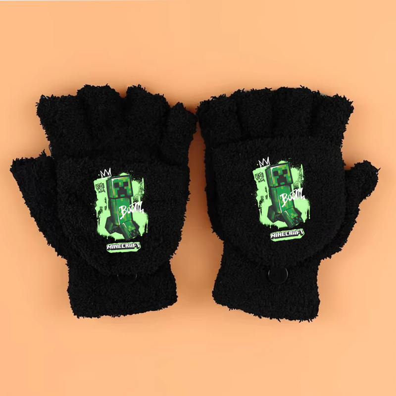 새로운 게임 테마 프린트 장갑 마인크래프트 4-13세용 - Winter Clothing Game 리뷰 및 가격
