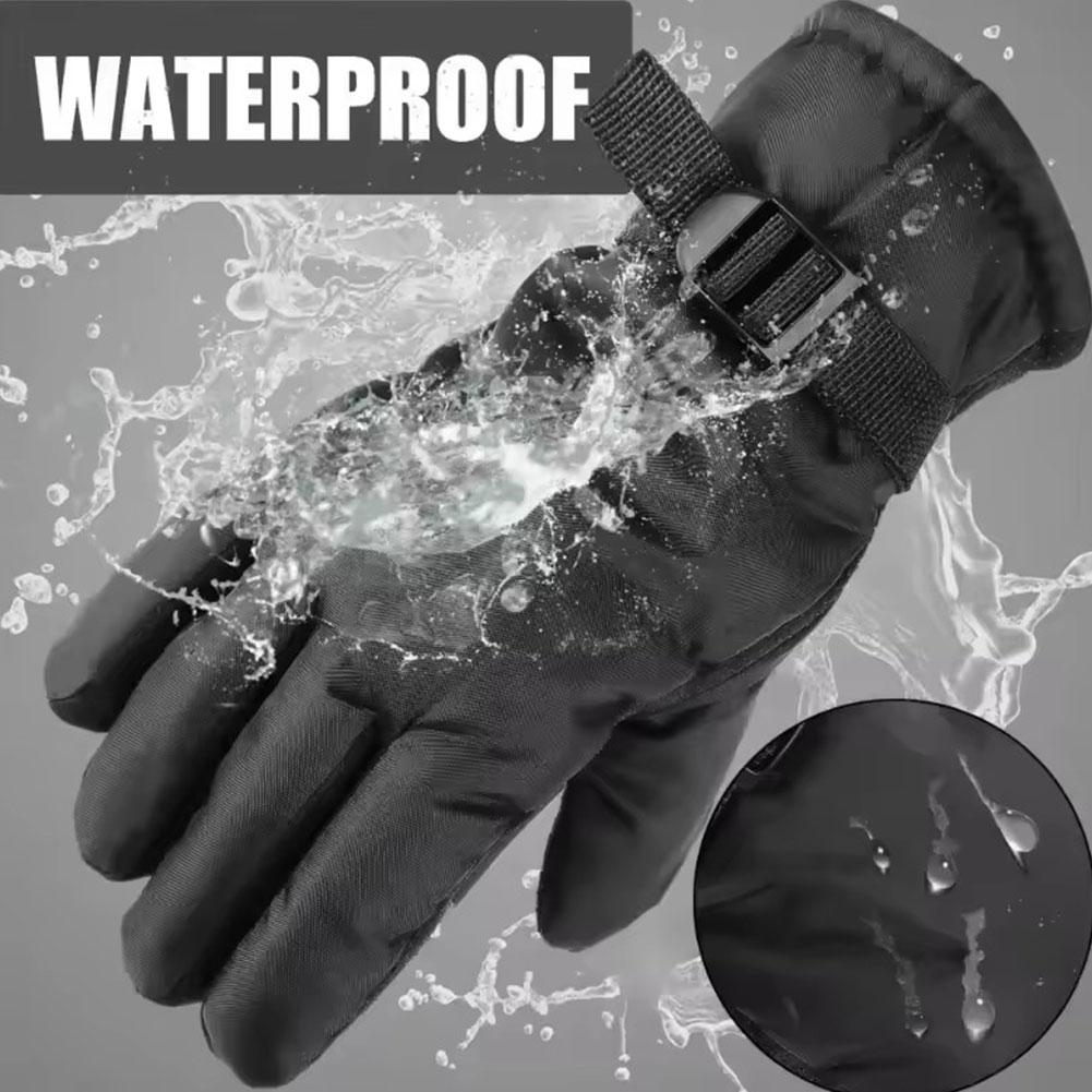 양털 안감 겨울 따뜻한 스키 장갑 방수 방풍 스노우보드 - Waterproof Mitten Ski 리뷰 및 가격