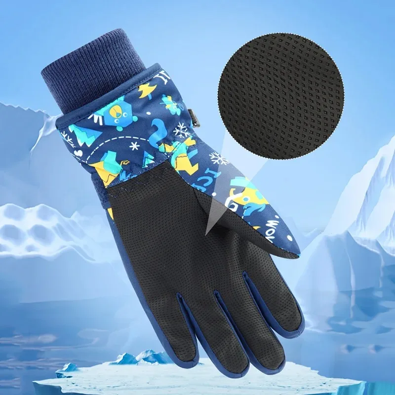 겨울 어린이 스키 장갑 두꺼운 방수 어린이 장갑 스노우 - Waterproof Mitten Ski 리뷰 및 가격
