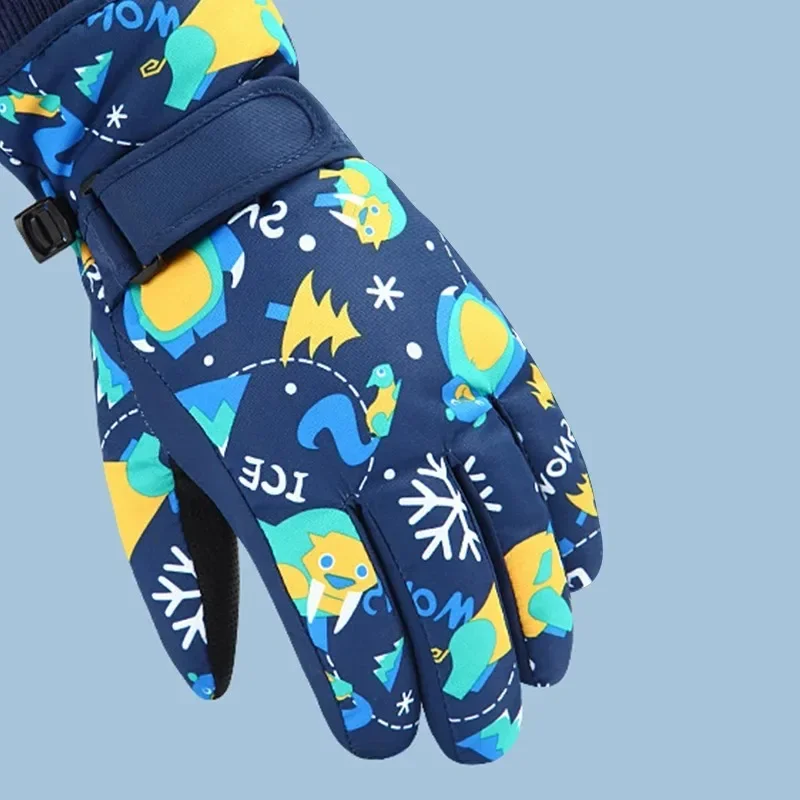 겨울 어린이 스키 장갑 두꺼운 방수 어린이 장갑 스노우 - Waterproof Mitten Ski 리뷰 및 가격