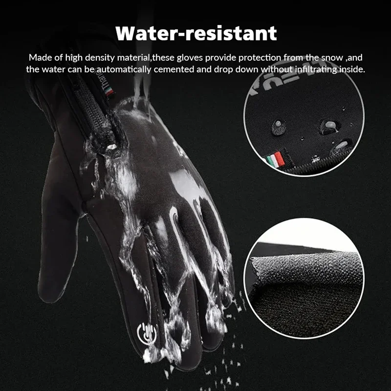 사이클링 장갑 방수 전술 터치 스크린 열 방풍 장갑 보 - Waterproof Mitten Ski 리뷰 및 가격