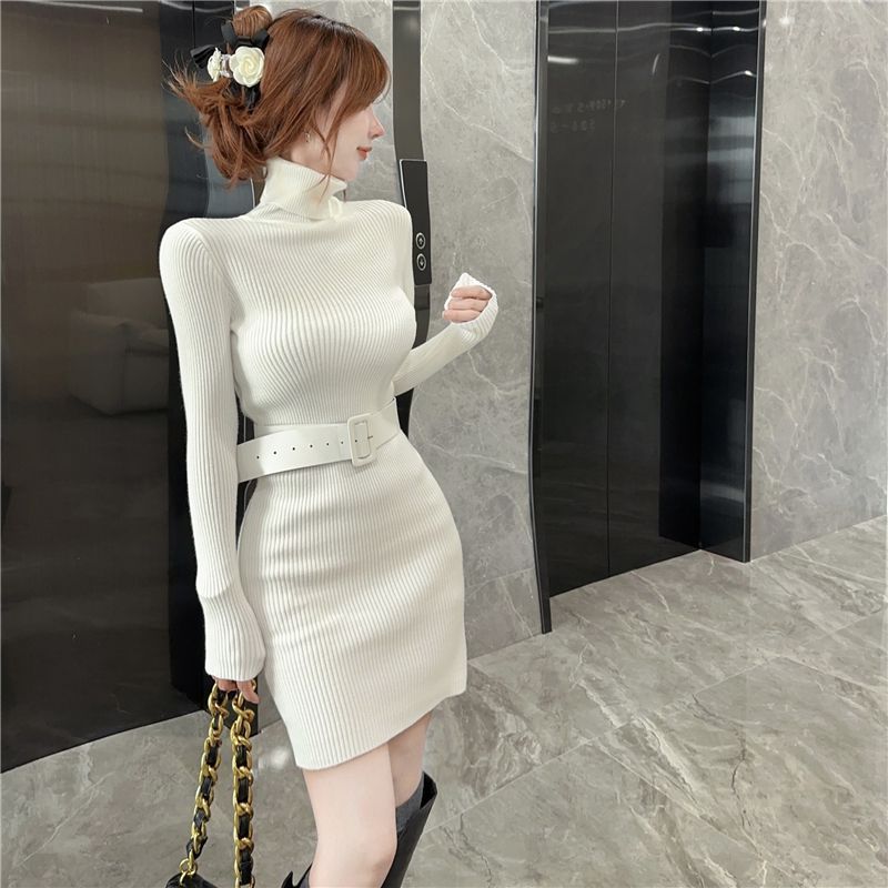 여성용 바디콘 터틀넥 숏 스키니 크로셰 드레스 세일 클 - Winter Clothing On Sale 리뷰 및 가격