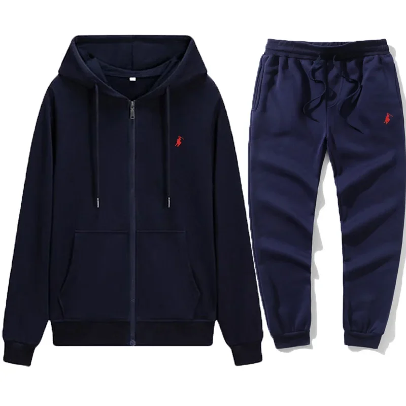 2026 남성 클래식 후드티 스포츠 바지 세트 가을 겨 - Winter Clothing Equipment 리뷰 및 가격