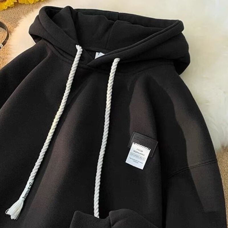 남성 후드티 패션 의류 개성 라벨 프린트 후드 오버사이 - Winter Clothing Label 리뷰 및 가격