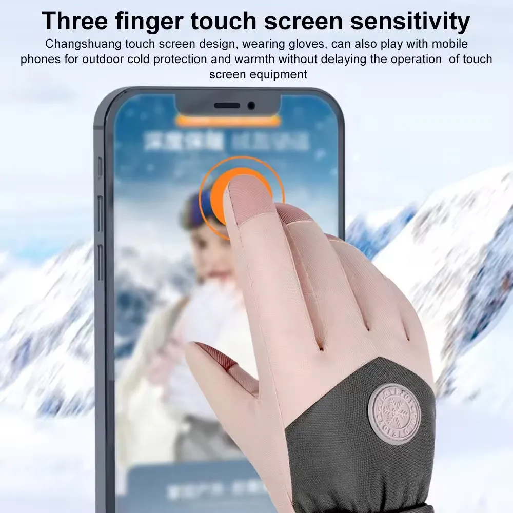 방수 스키 장갑 여성 겨울 터치 스크린 스노우 장갑 양 - Waterproof Mitten Ski 리뷰 및 가격