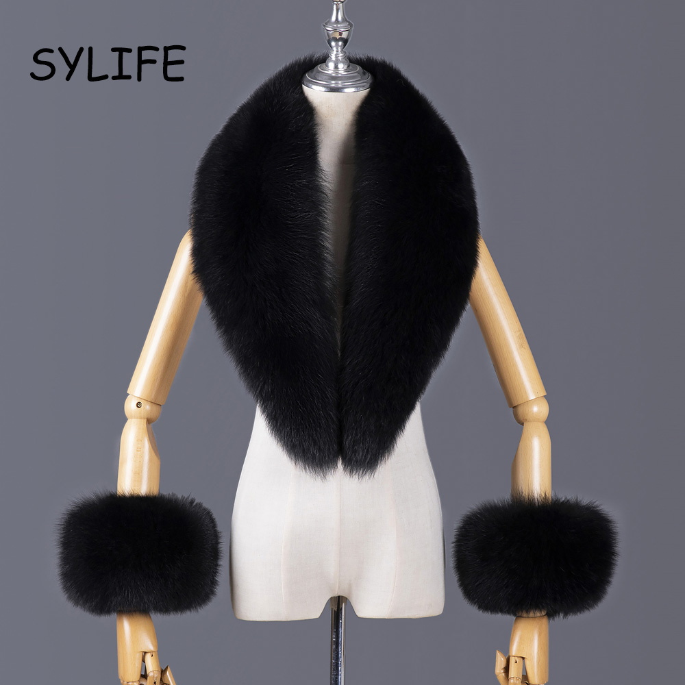 2025 리얼 폭스 퍼 칼라 겨울 여성용 고급 털 스카 - Winter Clothing Equipment 리뷰 및 가격