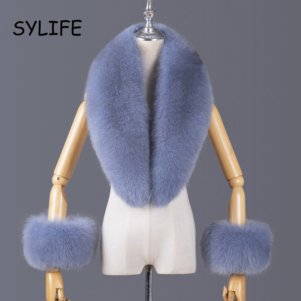 2025 리얼 폭스 퍼 칼라 겨울 여성용 고급 털 스카 - Winter Clothing Equipment 리뷰 및 가격