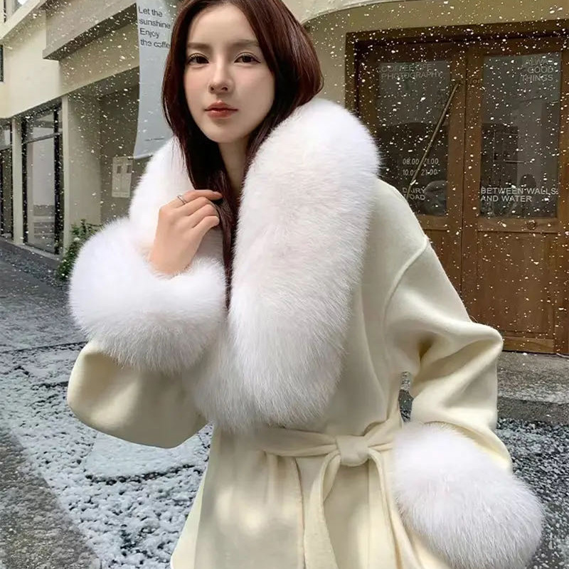 2025 리얼 폭스 퍼 칼라 겨울 여성용 고급 털 스카 - Winter Clothing Equipment 리뷰 및 가격