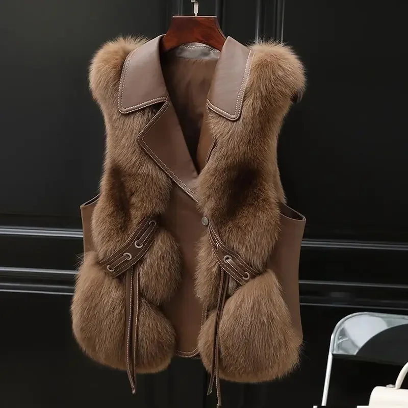 여성용 단색 레이스 업 조끼, 따뜻한 한국 스타일, 싸 - Winter Clothing On Sale 리뷰 및 가격