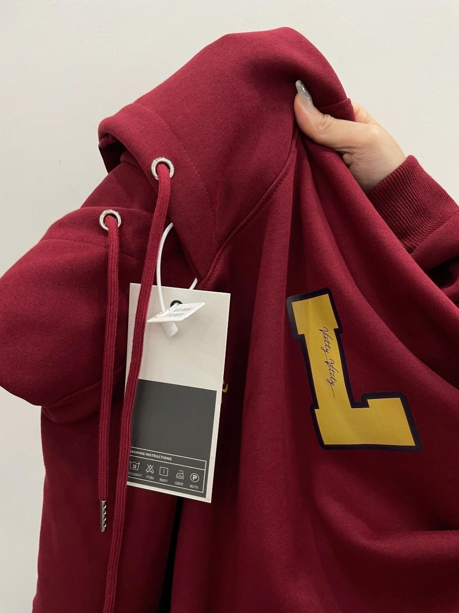 아메리칸 슬레 레트로 후디 스웨트셔츠 가을 겨울 아우터 - Winter Clothing Label 리뷰 및 가격