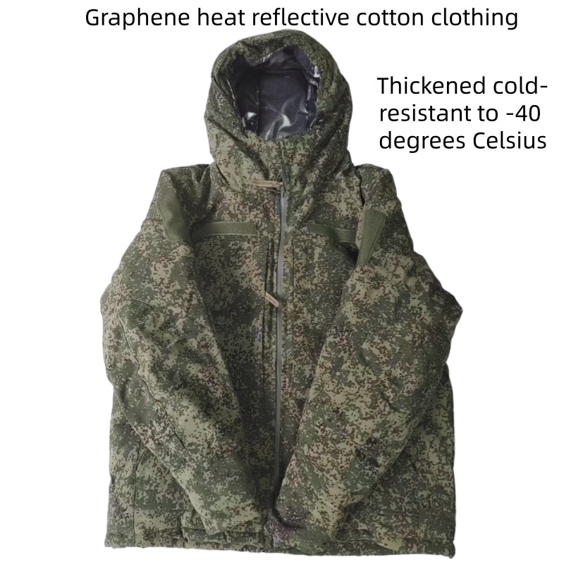 러시아 전술용 면 재킷 방풍 방수 따뜻한 두꺼운 그래핀 - Winter Clothing Equipment 리뷰 및 가격