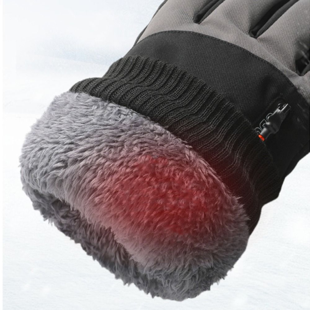 방풍 겨울 따뜻한 장갑 터치 스크린 두꺼운 스노우보드  - Waterproof Mitten Ski 리뷰 및 가격