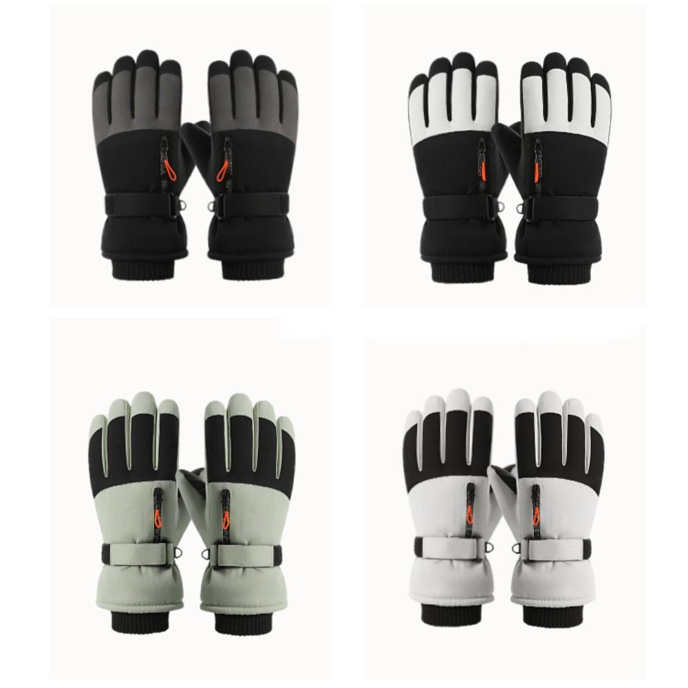 방풍 겨울 따뜻한 장갑 터치 스크린 두꺼운 스노우보드  - Waterproof Mitten Ski 리뷰 및 가격